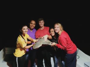 Shark tagging crew photo from Steven Wilkie